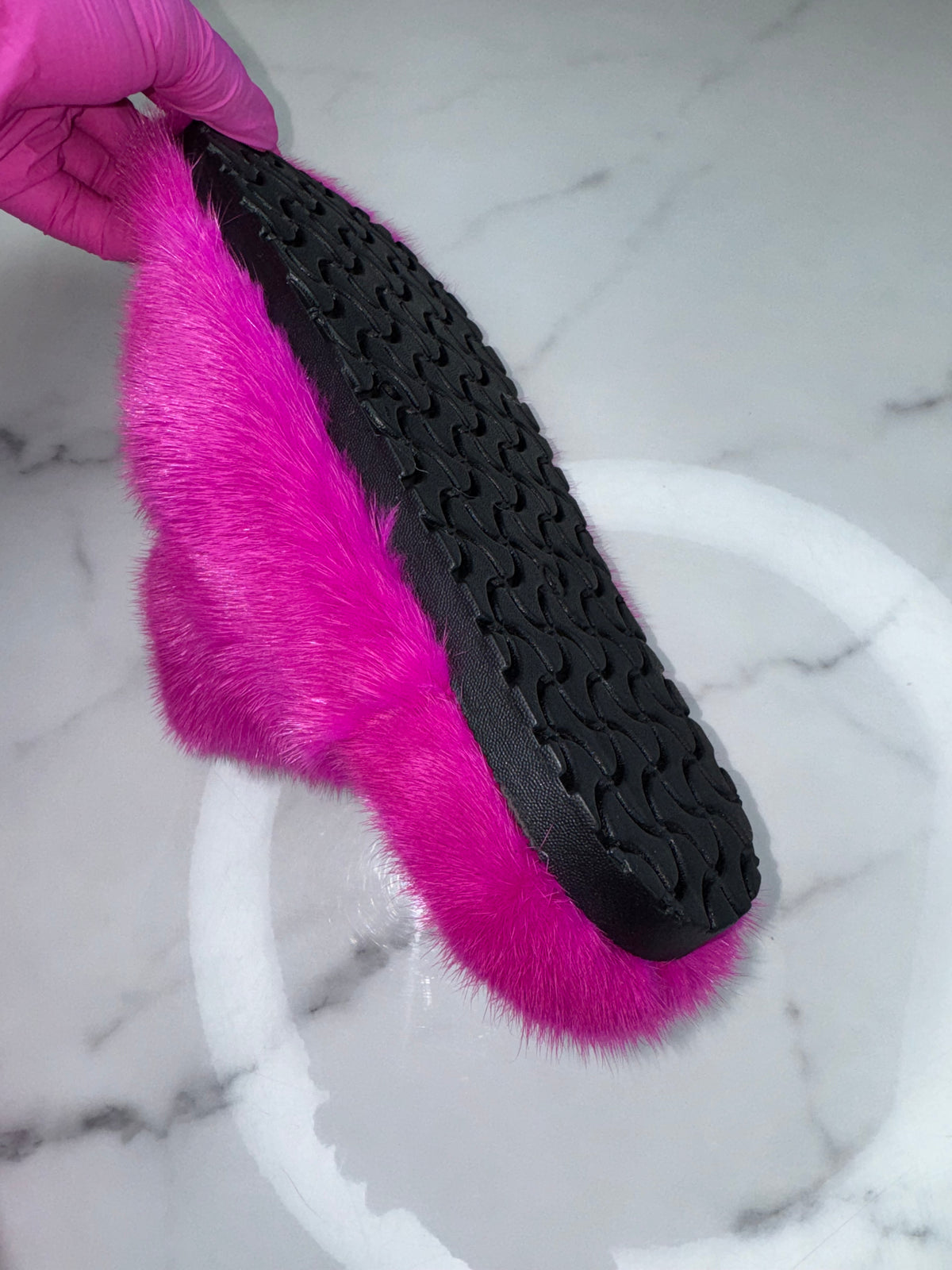 Oversized Mink OUTDOOR Slides