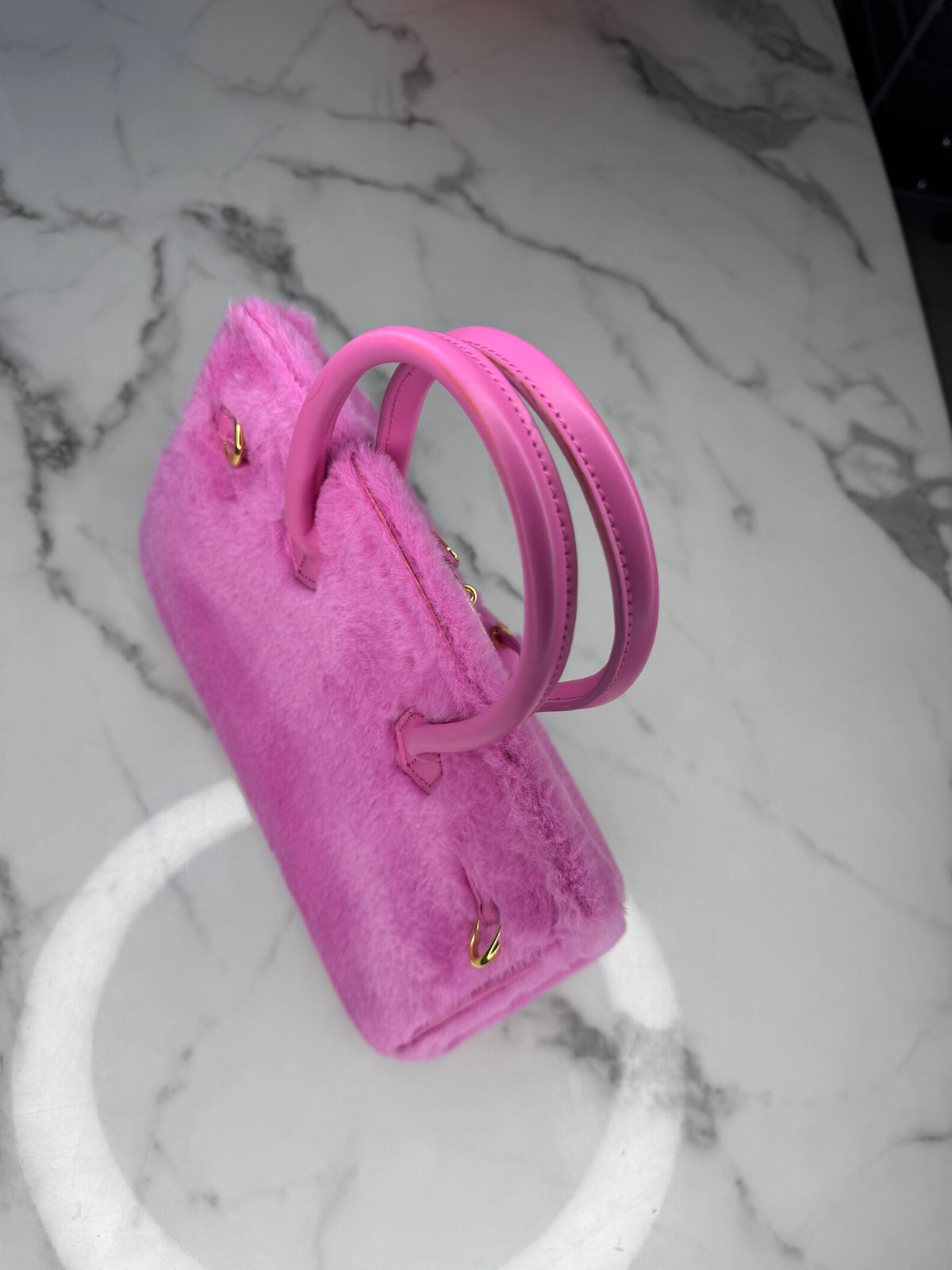Candy Pink Messenger Bag